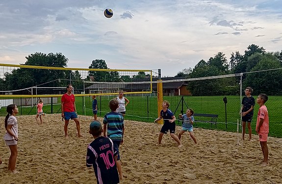 Sommerspaß Volleyball